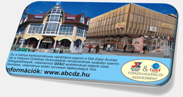 Törzsvásárlói kártya