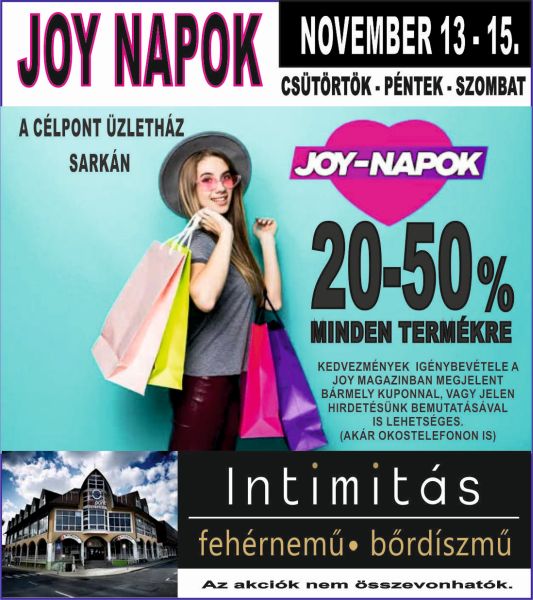 Joy napok! Joy napok!