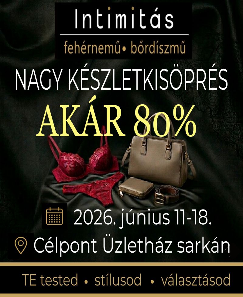Kiárusítás!